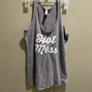 Next Level Apparel Charcoal Women's Tank Top
